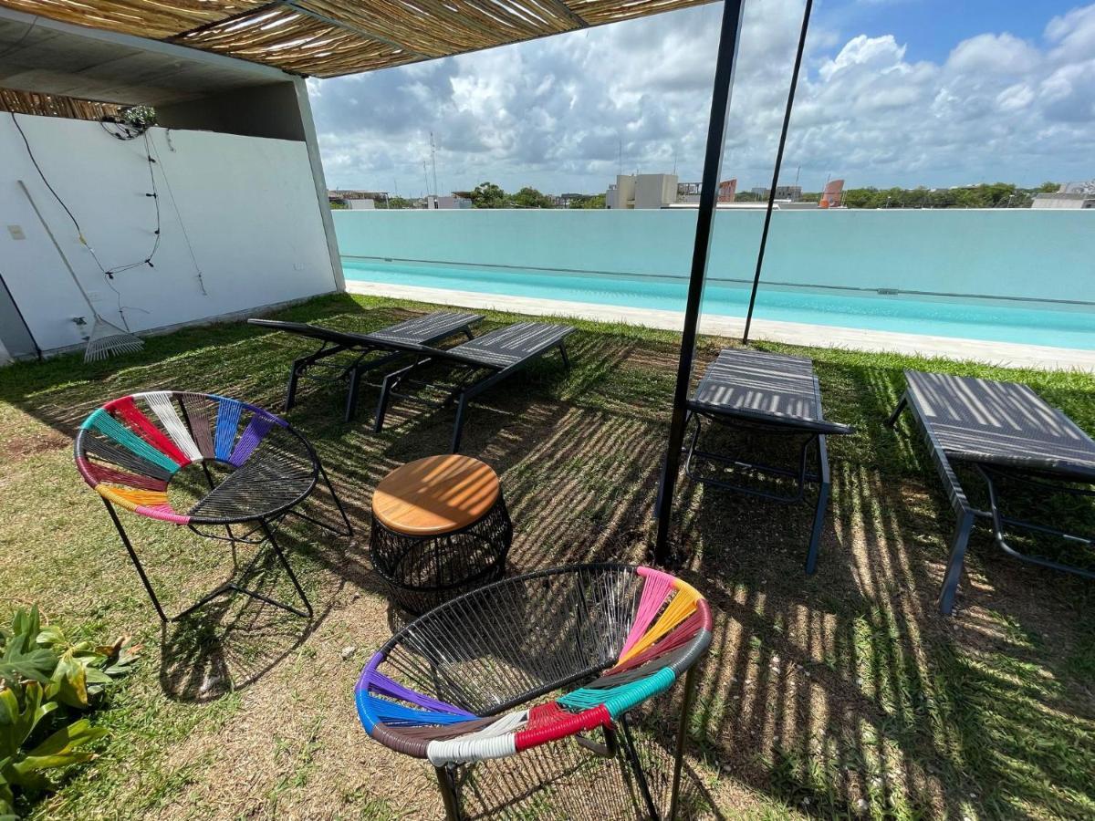 Katalox Jungle Lofts By Simply Comfort Tulum Centre Rooftop Patio & Pool Appartamento Esterno foto