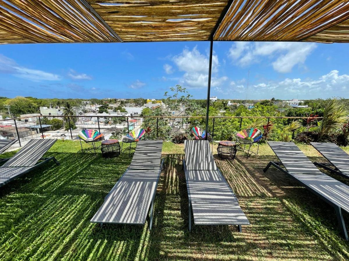 Katalox Jungle Lofts By Simply Comfort Tulum Centre Rooftop Patio & Pool Appartamento Esterno foto