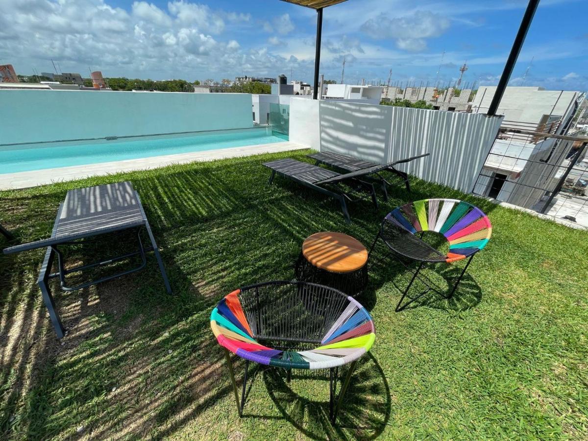 Katalox Jungle Lofts By Simply Comfort Tulum Centre Rooftop Patio & Pool Appartamento Esterno foto