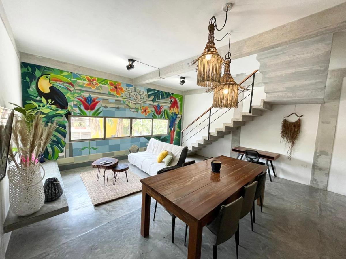 Katalox Jungle Lofts By Simply Comfort Tulum Centre Rooftop Patio & Pool Appartamento Esterno foto