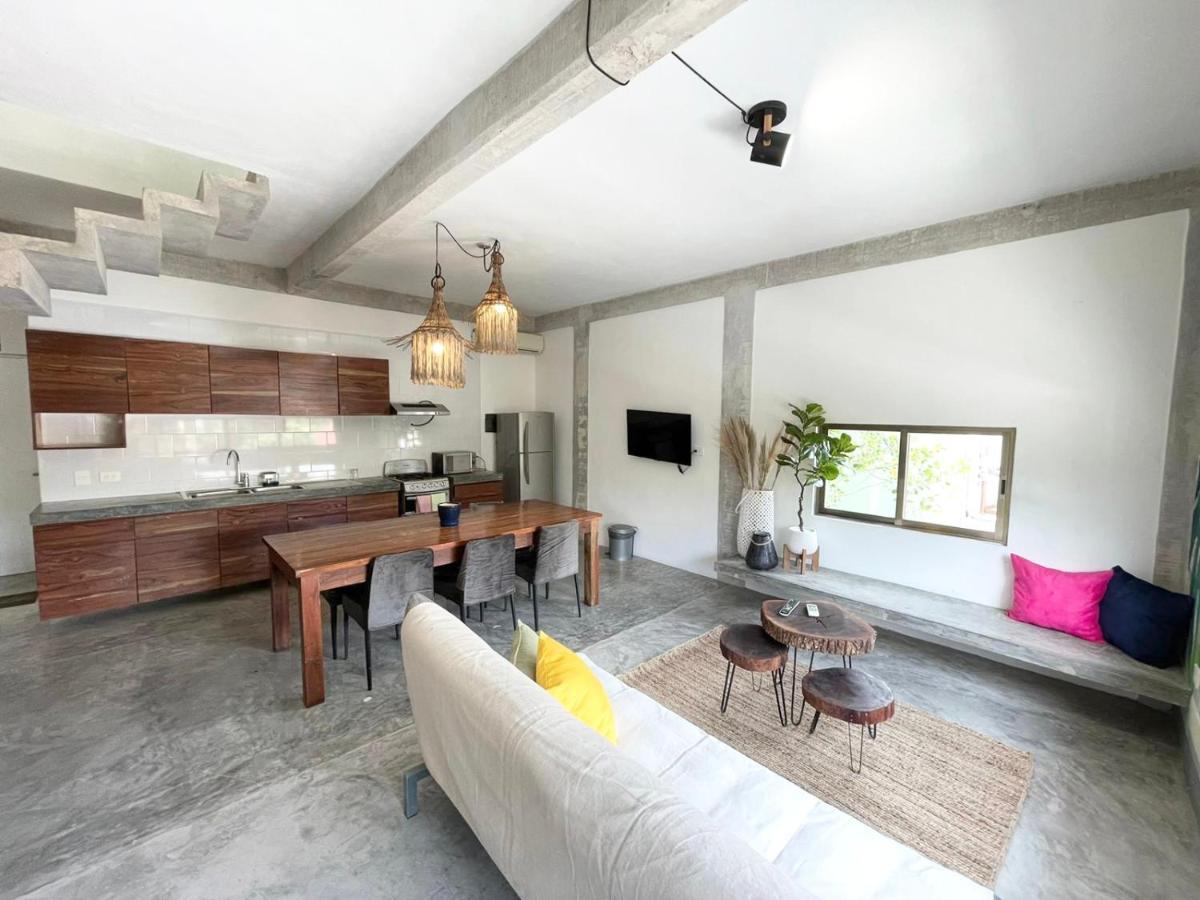Katalox Jungle Lofts By Simply Comfort Tulum Centre Rooftop Patio & Pool Appartamento Esterno foto