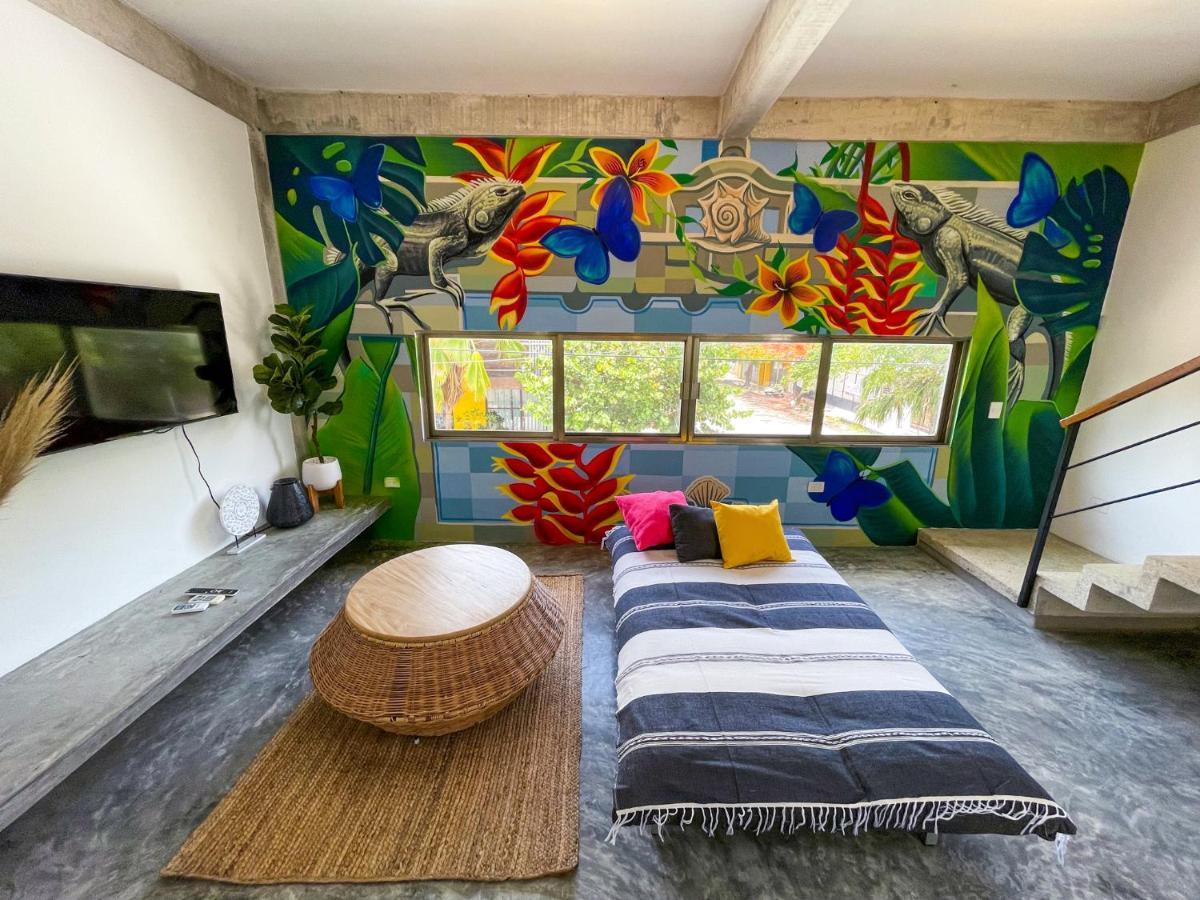 Katalox Jungle Lofts By Simply Comfort Tulum Centre Rooftop Patio & Pool Appartamento Esterno foto